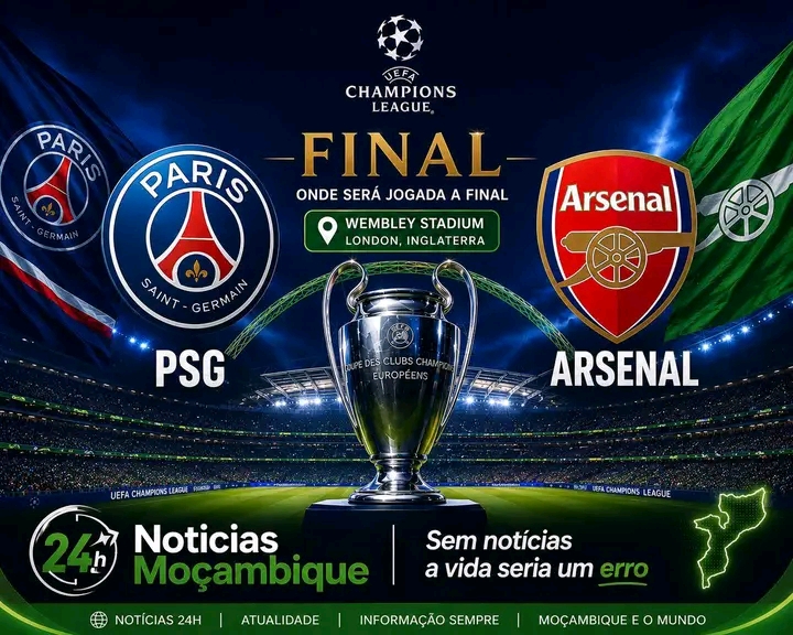 ARSENAL E PSG DISPUTAM A FINAL DA MAIOR LIGA MILIONÁRIO DA UEFA