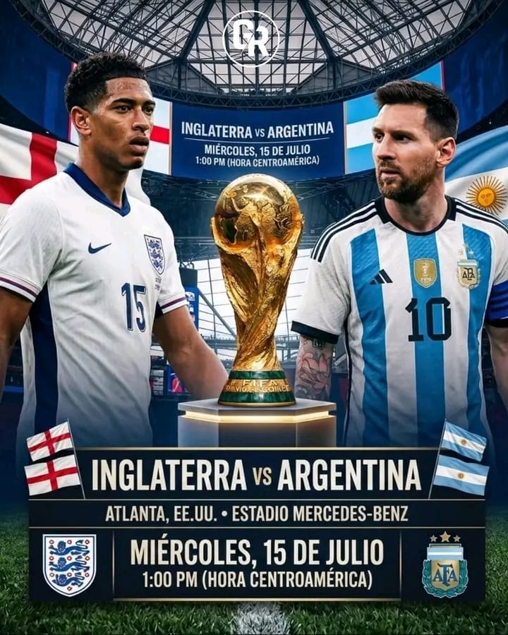 INGLATERRA E ARGENTINA REACENDEM A RIVALIDADE INTENSA NA MEIA-FINAL DO MUNDIAL 2026